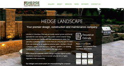 Desktop Screenshot of hedgelandscape.com